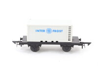 Spur N Güterwagen Flachwagen beladen mit Container