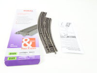 Piko H0 55423 A-Gleis Weiche-Bogen mit Bettung BWR...