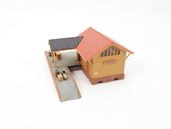 Kibri N Gebäude Güterbahnhof Lagerhaus Lagerhalle