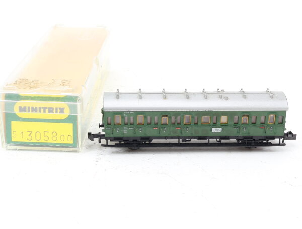 Minitrix N 51 3058 00 Personenwagen Abteilwagen 2./3. Klasse 31 028 Mst DB OVP