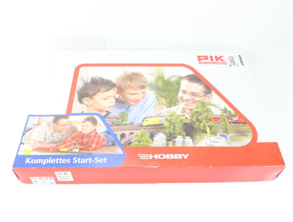 Piko H0 57181 Startset 34-tlg. Personenzug "Metronom" mit Gleisen / DSS NEM OVP