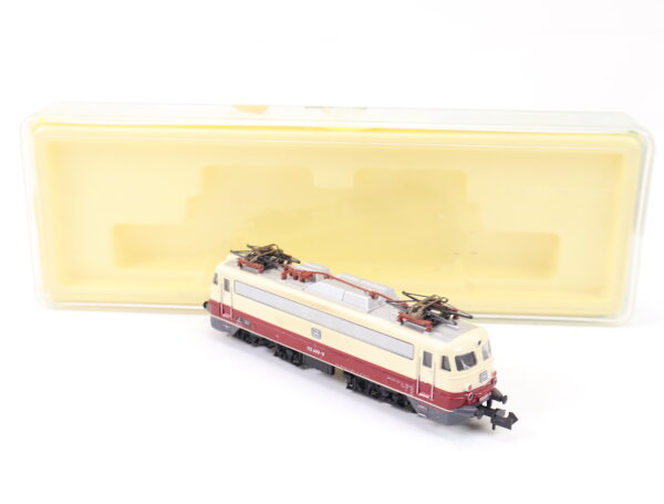 Minitrix N 51 2155 00 Elektrolok E-Lok rot-beige BR 112 499-9 DB / Digital OVP