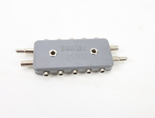 Brawa 2591 2592 8x Verteiler Verteilerplatte Verteilerleiste 5-fach