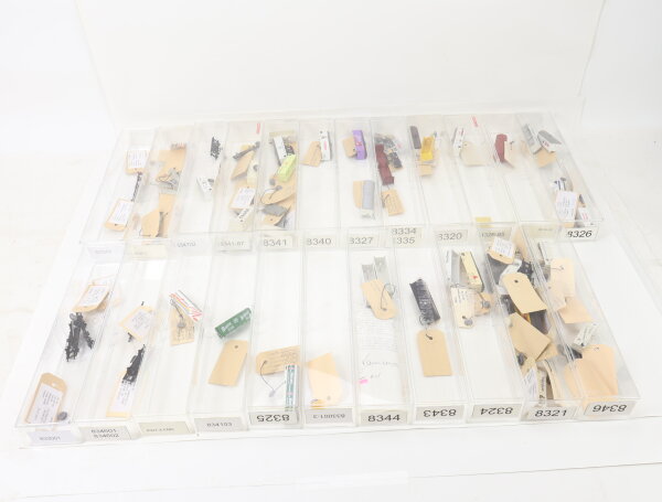 E1641 Fleischmann N Prototyp Handmuster Gehäuse Güterwagen großes Konvolut