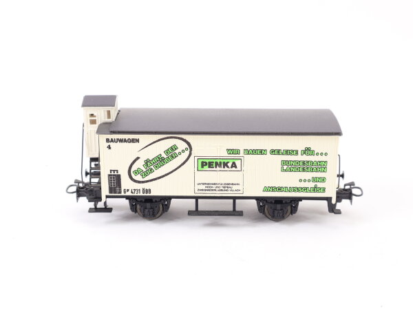 Märklin H0 846804 gedeckter Güterwagen SoMo "Penka Bauwagen 4" ÖBB