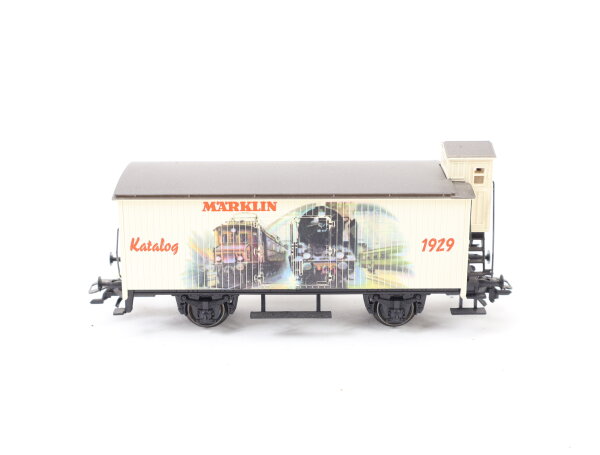 Märklin H0 gedeckter Güterwagen SoMo "Märklin Katalog 1929" / NEM