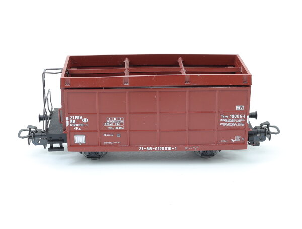 Märklin H0 4656 Güterwagen Seitenentladewagen Klappwandwagen 6120 010-1 SNCB