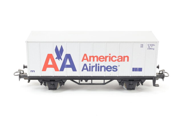 Märklin H0 aus Set 84422 Güterwagen Containerwagen "Internationale Luftfahrt"