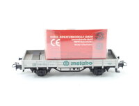 Märklin H0 94064 Güterwagen Niederbordwagen "Metabo" mit Servicebus