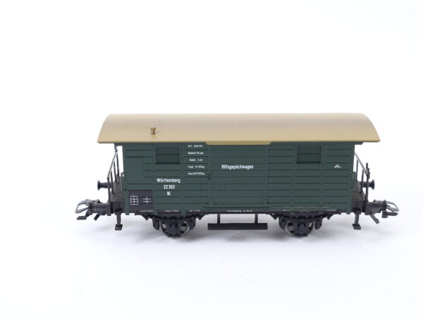 Märklin H0 Güterwagen Hilfsgepäckwagen 22 362 Württemberg
