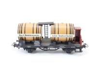 Märklin H0 4432 Spezial-Güterwagen Fasswagen...
