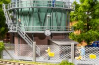 Faller H0 131335 Gebäude-Bausatz Stadtgaskessel Gasspeicher Epoche I 1:87