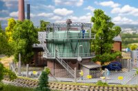 Faller H0 131335 Gebäude-Bausatz Stadtgaskessel Gasspeicher Epoche I 1:87