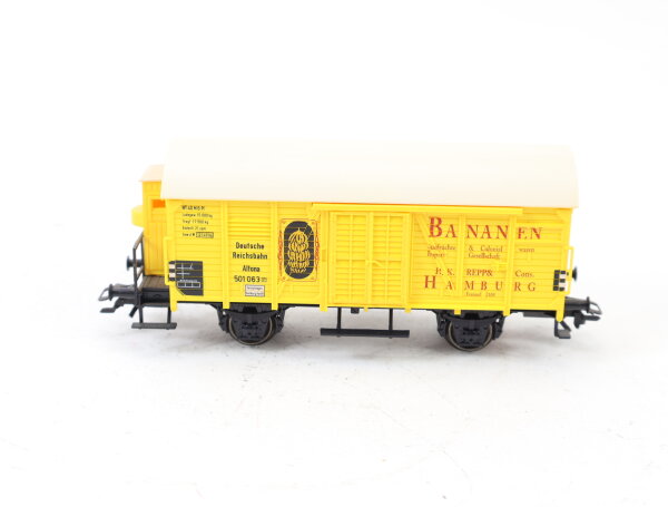 Märklin H0 aus Set 4876 Güterwagen "Bananentransport" 501 063 DRG / MHI NEM