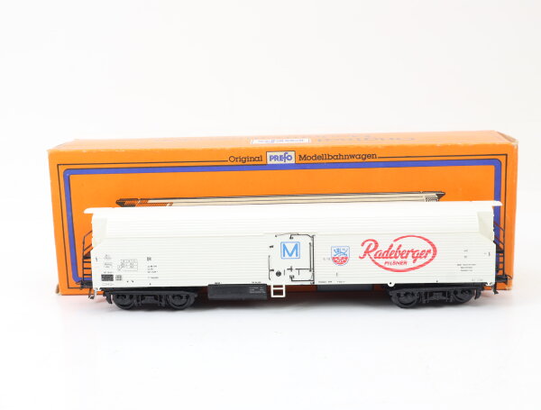 Prefo H0 5452640/426/00102 Güterwagen Bierwagen "Radeberger Pils" 087 2129-1 DR