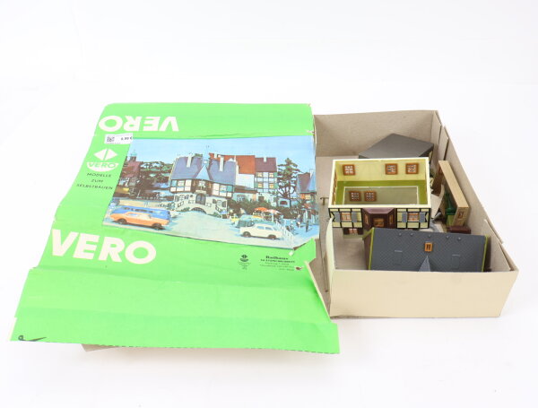 Vero H0 54 57370/129/00643 Gebäude Bausatz Rathaus teilgebaut OVP