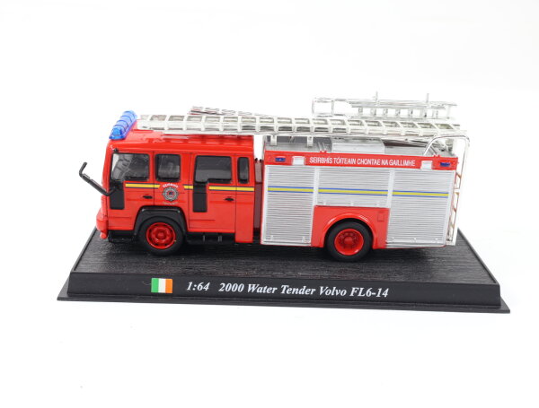 Del Prado Modellauto Feuerwehr Volvo Water Tender FL6-14 2000 /1:64