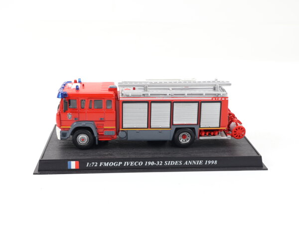 Del Prado Modellauto Feuerwehr IVECO FMOGP 190-32 SIDES ANNIE 1998 / 1:72
