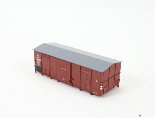 Piko H0 Ersatzteil Gehäuse für ged. Güterwagen Spitzdachwagen braunF 1021 013 FS