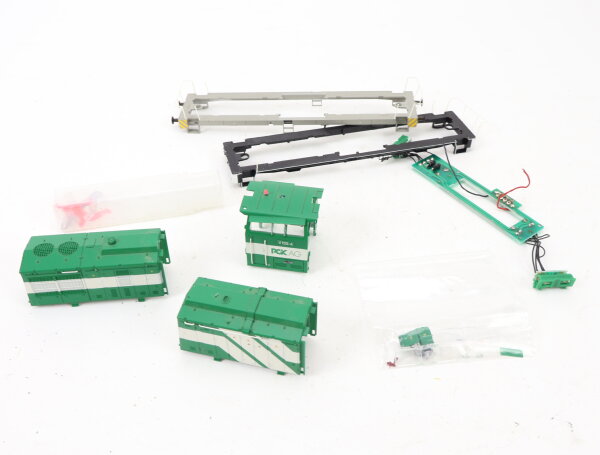 Brawa H0 0418 Ersatzteile Gehäuse Licht für Diesellok PCK AG grün-weiß BR V150