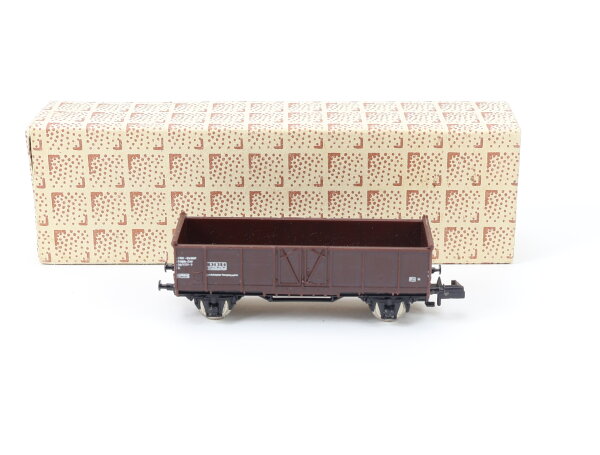 VEB Prefo Spur N offener Güterwagen Hochbordwagen 9777-7 dunkelbraun SBB-CFF