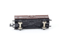 VEB Prefo Spur N offener Güterwagen Hochbordwagen 9777-7 dunkelbraun SBB-CFF