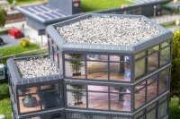 Faller Spur N 222227 Gebäude-Bausatz Bürohochhaus komplex modern 1:160