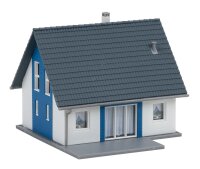 Faller Spur N 232146 Gebäude-Bausatz Einfamilienhaus Wohnhaus blau 1:160