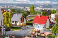 Faller Spur N 232148 2x Einfamilienhäuser Wohnhaus Gebäude-Bausatz 1:160