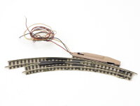 Fleischmann N 9142L elektrische Bogenweiche links helles...