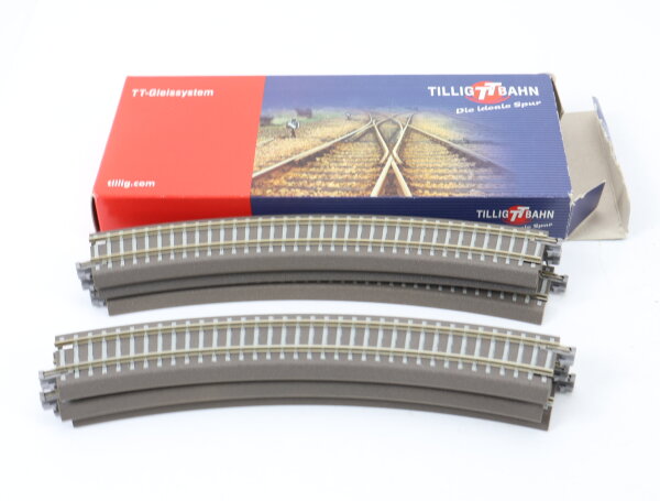 Tillig TT 83706 6x Gleis gebogen R353 mm/30° BR 21  / OVP