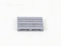 H0 Europaletten grau Modellbahn Ladegut Set 10 Stück | 9,2 x 13,8 x 2 mm | 1:87