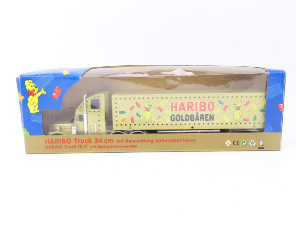 p:os Haribo Goldbären Truck Werbetruck 34 cm mit Beleuchtung / batteriebetrieben