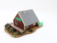 Spur H0 Gebäude Wohnhaus Einfamilienhaus Holzhaus