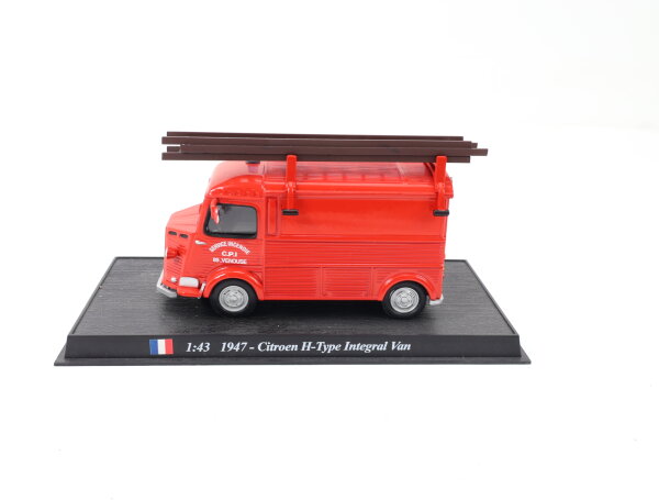 Del Prado Modellauto PKW Feuerwehr 1947 Citroen H-Typ Integral Van  / 1:43
