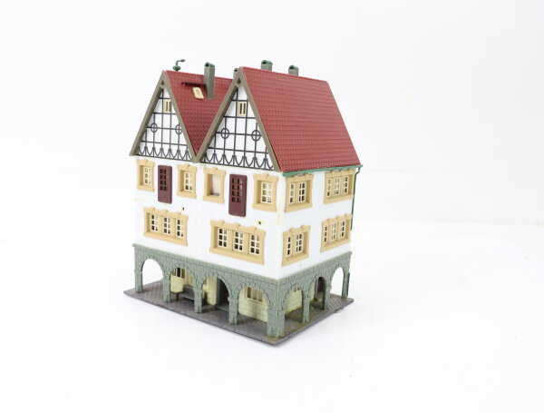 Auhagen H0 TT 12348 Gebäude Hotel Bürgerhaus mit Laubengang