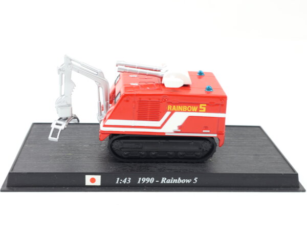 Del Prado Modellauto Einsatzfahrzeug Feuerwehr 1990 Rainbow 5 / 1:43