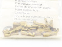Märklin H0 74995 20x Flachsteckhülsen Kontakt...