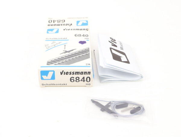 Viessmann H0 6840 Schaltkontakt für alle Gleissysteme (Magnetschalter) Sensor