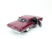 Anson Modellauto PKW Chevrolet Impala SS 1963 dunkelrot /...