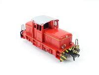 Fleischmann H0 1306 Diesellok Rangierlok Werkslok rot-gelb