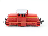 Fleischmann H0 1306 Diesellok Rangierlok Werkslok rot-gelb