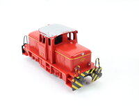 Fleischmann H0 1306 Diesellok Rangierlok Werkslok rot-gelb