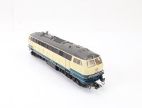 Fleischmann H0 4233 Diesellok ozeanblau-beige BR 218...
