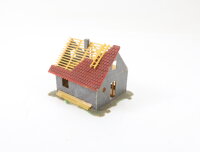 Spur H0 Gebäude Wohnhaus Rohbau Haus im Bau