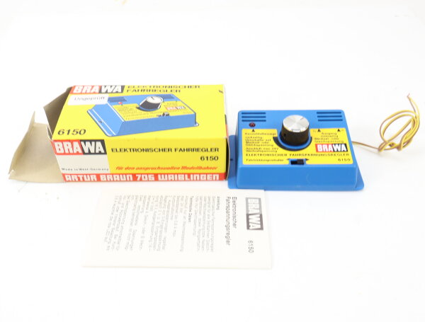 Brawa 6150 Steuerung elektronischer Fahrregler Fahrspannungsregler 24 V / OVP