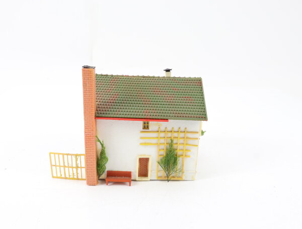 Faller H0 B-220 aus Set Gebäude Gewerbebau Gärtnerei "Erika/Flora" / gebaut