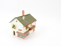 Faller H0 B-220 aus Set Gebäude Gewerbebau Gärtnerei "Erika/Flora" / gebaut