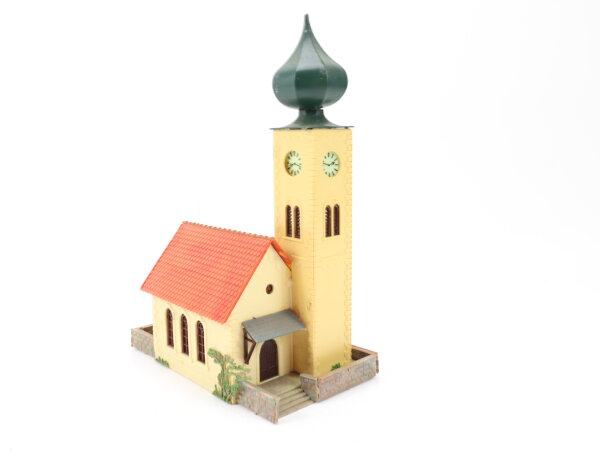 Faller H0 B-238 Gebäude Kirche Kleinstadtkirche Dorfkirche 1:87 / gebaut