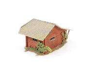 Faller H0 130299 Gebäude Berghütte Holzhaus Blockhaus / gebaut